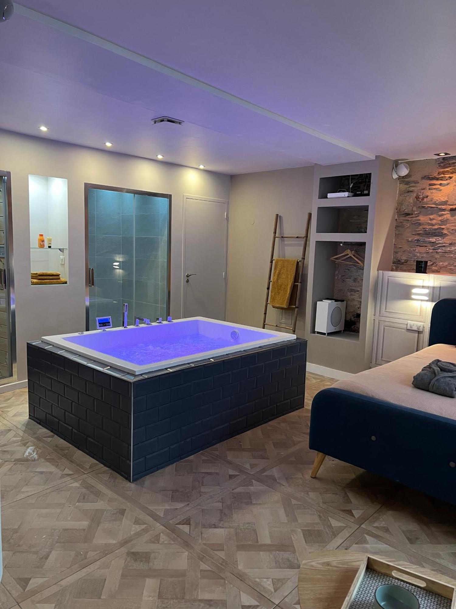Appartement Avec Jacuzzi Sauna & Home Cinema - Nid D'Angers Zewnętrze zdjęcie
