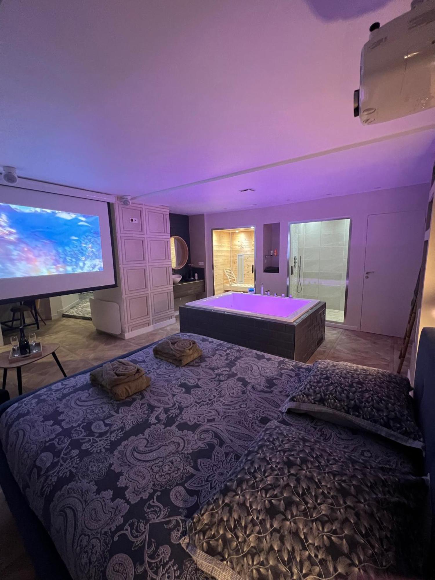 Appartement Avec Jacuzzi Sauna & Home Cinema - Nid D'Angers Zewnętrze zdjęcie