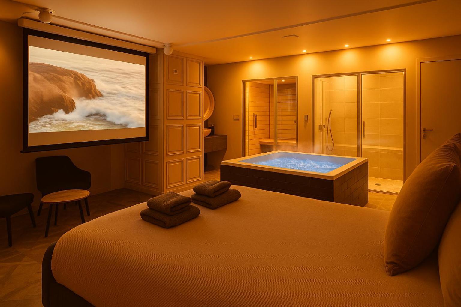 Appartement Avec Jacuzzi Sauna & Home Cinema - Nid D'Angers Zewnętrze zdjęcie